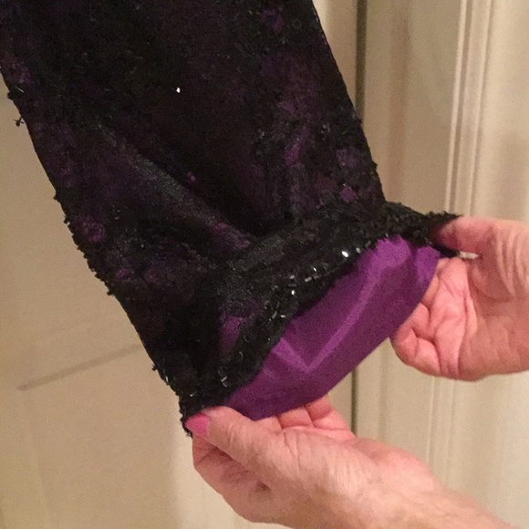 Rimini Black beaded lace pant - Picture 4 of 7